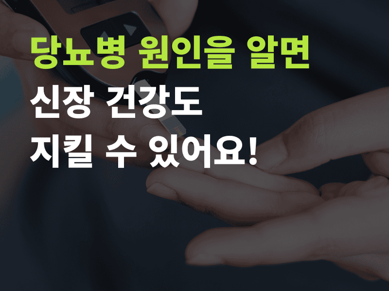 당뇨병 원인